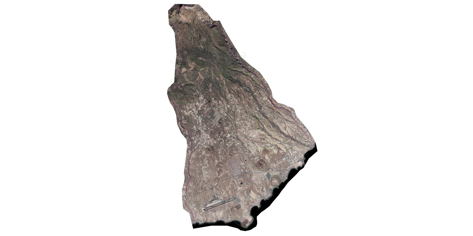 Ortofoto de Granadilla de Abona