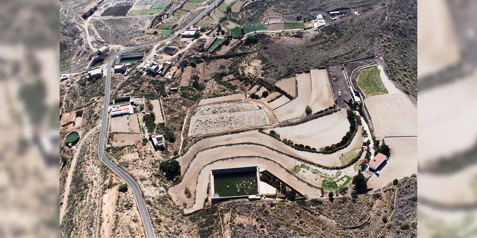 Vista aérea de terrenos en Granadilla de Abona